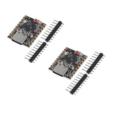Imagem de 2 peças Tipo-C Supermini ESP32-S3 placa de desenvolvimento Supermini placa de desenvolvimento 2.4GHz WiFi Bluetooth 160MHz frequência de corrida compatível com Arduino
