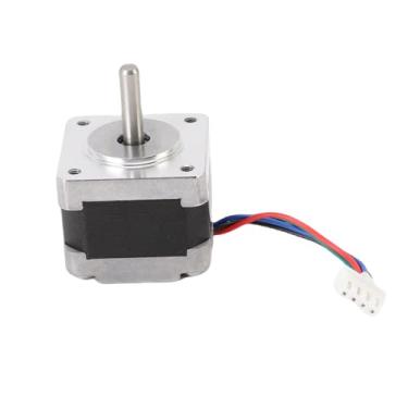 Imagem de Hyuduo 35 Motor de Passo NEMA 17 Bipolar 2a 5mm Diâmetro do Eixo Baixo Ruído de Torque de Alto Torque para Weedo Tina2s 3D Impressora X Eixos Substituição por Corpo de Liga de Alumínio