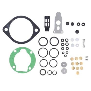 Imagem de LiebeWH Junta de Calço de Compressor de Ar, Metal e PVC, Kit de Reparo de Alta Pressão de Fácil Instalação para Bombas de 30MPa, Adequado para Compressores de Pistão