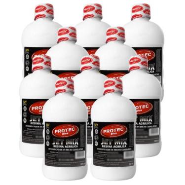 Imagem de Resina Acrílica Jetmix Brilho Intenso Pós Lavagem - 10 Unid - protec