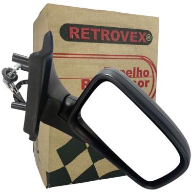 Imagem de Retrovisor Esquerdo Com Controle Quantum 1992 A 1997 / Santana 1991 A 1997 - Retrovex 1151