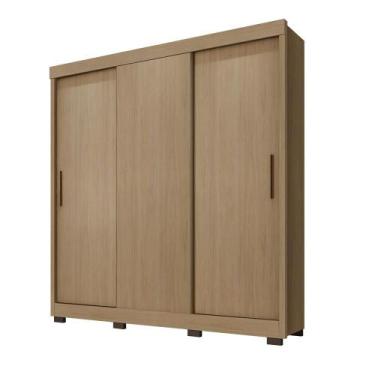 Imagem de Guarda Roupa Casal Roupeiro Lion 3 Portas De Correr Quarto - Móveis Le