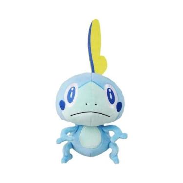 Imagem de Pelúcia Pokémon Sobble Grookey Scorbunny Com Espada E Escudo, Brinqued