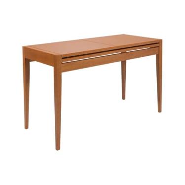 Imagem de Mesa de Jantar Retrátil/Extensível em Madeira e MDF Pina Oppa Design - Nozes
