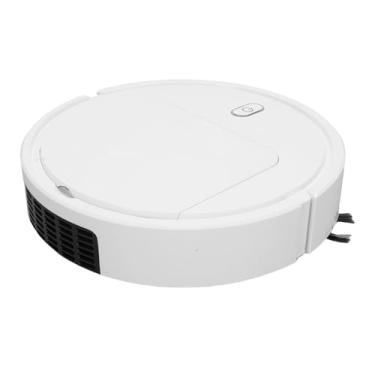 Imagem de Luocute Aspirador de pó robô, Aspirador de pó 3 Em 1 Com Esfregão de Sucção 1200Pa Com Sensor Anti-queda de Sucção Automática para Evitar Obstáculos, Limpezas Silenciosas para Pêlos de