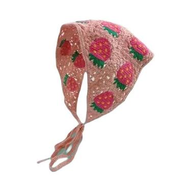 Imagem de Tiara De Crochê Artesanal Com Flores Para Mulheres E Meninas, Acessóri