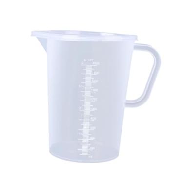 Imagem de Generic Copo medidor, utensílio de cozinha com cabo ergonômico, jarra com bico, recipiente para sucos, misturas, preparo de farinha, 2000ml