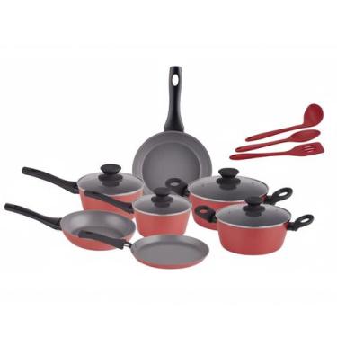 Imagem de Conjunto de Panelas Indução Style Cook Marsala 10 Peças - Mimo Style