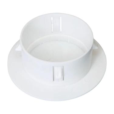 Imagem de Ioensy Placa de cobertura para orifícios no teto, acabamento leve e circular para orifícios de ar condicionado, vedação para vidro em cozinhas e salas de, 90 a 105 Furos