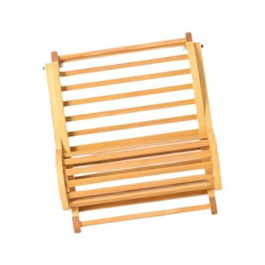 Imagem de Generic Encosto de sauna com apoio de cabeça, design ergonômico em S, ao calor, portátil e dobrável, 2 em 1, para banho de vapor, spa e