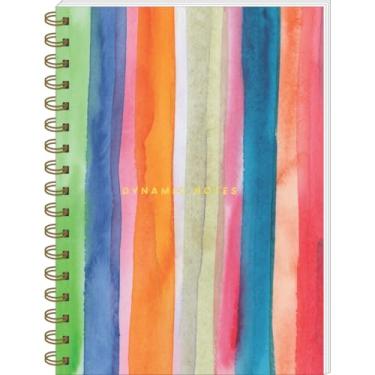 Imagem de Caderno Colegial 1M Dynamic Notes Capa Dura 80 Folhas Tamanho 18,3x24,9 cm (Listras)