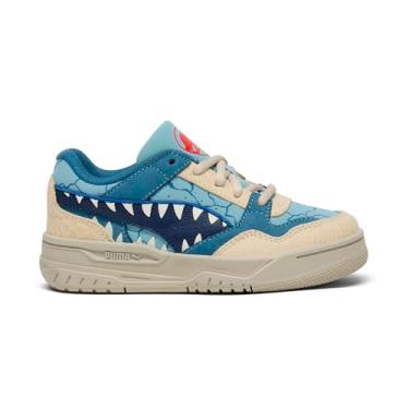 Imagem de PUMA Tênis unissex infantil retrô Jurassic World, Espuma marinha - baunilha cremosa, 12.5 Little Kid