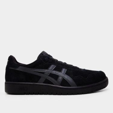Imagem de Tênis Asics Japan S Camurça Masculino, Preto, Cinza, 42