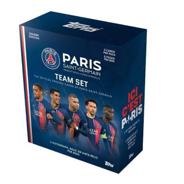 Imagem de Topps Cards 2023-24 PSG Paris Saint-Germain Team Set - 30-Unissex