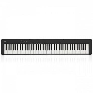 Imagem de Piano Digital Casio CDP-S110 BK Linha CDP-S Preto C/ Fonte e Pedal, CD