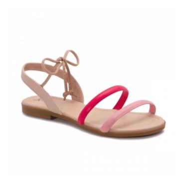 Imagem de Sandalia Inf Rasteira Klin 126.127000-14784, Rosa, Pink, Rosa doce, 32