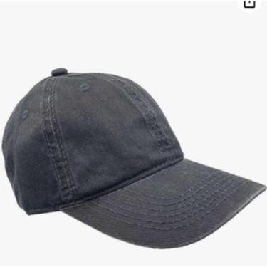 Imagem de Boné Trucker Adulto Unissex Liso basico Aba Curva Algodão Cinza Escuro-Unissex