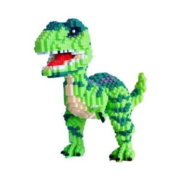 Imagem de Conjunto De Blocos De Montar De Dinossauro 4000 Peças Quebra-Cabeças E