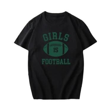 Imagem de Camiseta Retro De Manga Curta Para Meninas Rachel Green, Camiseta Gran