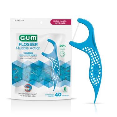 Imagem de GUM Flosser Múltipla Ação c/ 40