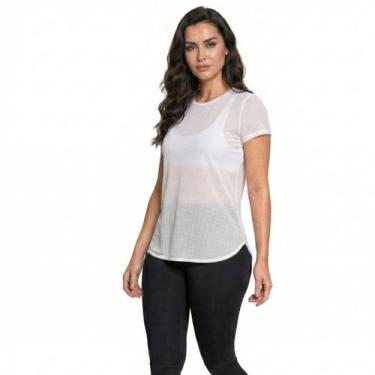 Imagem de Blusa Feminina Premium Academia Dry Fit Respirável Moda Fitness Anti-o