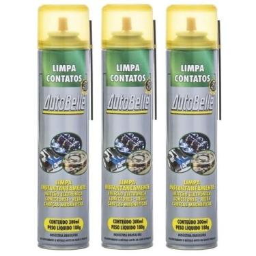 Imagem de Limpa Contato Elétrico Autobelle 300 Ml Barco Avião 3 Un