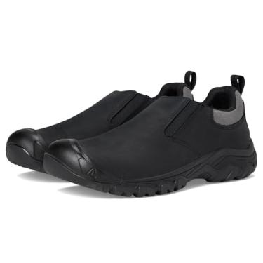 Imagem de KEEN Targhee 4 Tênis masculino casual confortável de couro, Preto, 40