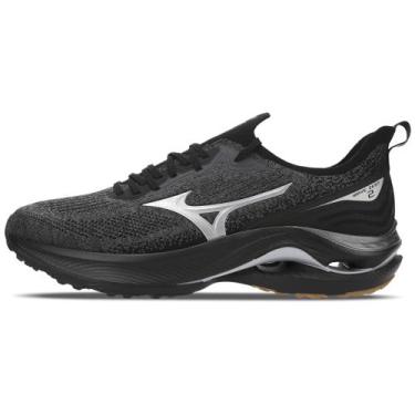 Imagem de Tênis de Corrida Masculino Mizuno Wave Zest 2, Preto, 38