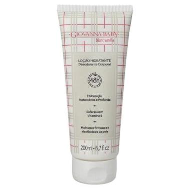 Imagem de Loção Hidratante Corporal Blanc Vanilla 48h Vegano Giovanna Baby 200ml