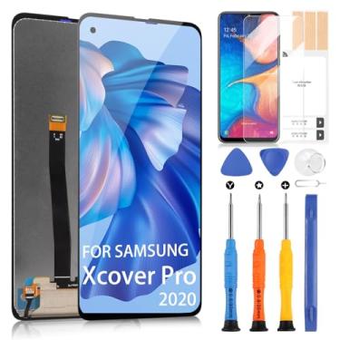 Imagem de Substituição de tela LCD para Samsung Galaxy Xcover Pro 2020 para Galaxy Xcover Pro 2020 SM-G715F, SM-G715W, SM-G715U Display Digitalizador Touch Screen Assembly com ferramentas