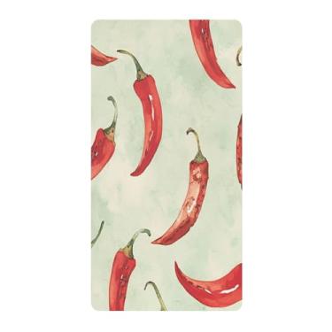 Imagem de Blueangle Lençol de berço padrão para berço infantil - Lençóis de algodão macio e respirável com pimenta malagueta (189)