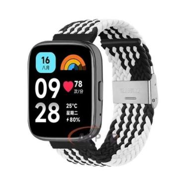 Imagem de Pulseira Elástica Trançada De 22mm Para Redmi Watch 3/5 Lite, Ajustáve