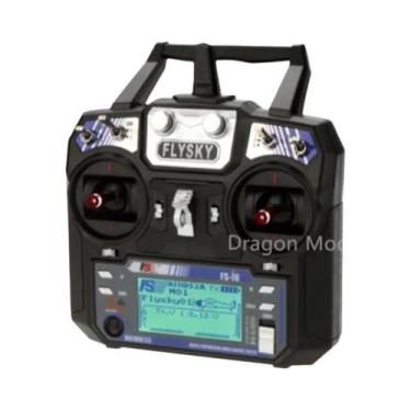 Imagem de Transmissor FLYSKY FS-i6 6CH 2.4G Com Receptor iA6 iA6B X6B A8S R6B iA