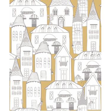 Imagem de Papel de Parede Pure Kids Teens Village KT68442 Tam. 4m² Papel de Parede Pure Kids & Teens Village KT68442