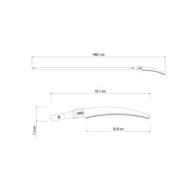 Imagem de Serrote de Poda Profissional 13 polegada / 330 mm Tramontina
