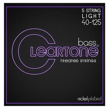 Imagem de Encordoamento Baixo 5 Cordas Cleartone Bass Light 45-125