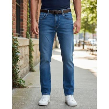 Imagem de Calça Jeans Masc. Tradicional Reta Comfort Vilejack VMCL0045-Masculino
