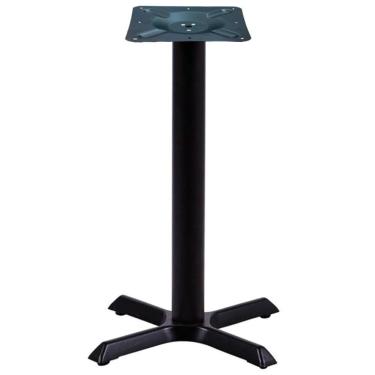 Imagem de Base De Mesa Ômega Em Ferro Preto Pintura Eletrostática 71,50 Cm (Altura)