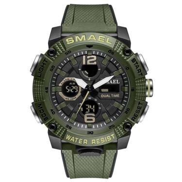 Imagem de Relógio Digital Esportivo Militar à Prova D´água Exército Verde