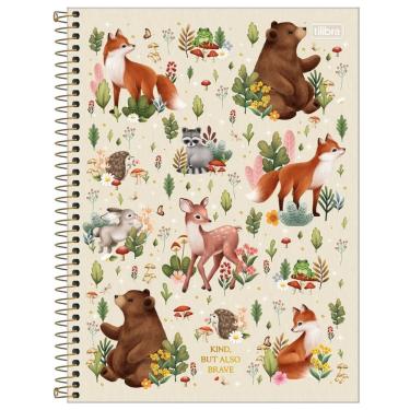 Imagem de Caderno Espiral Capa Dura Universitário 10 Matérias Loveland 160 Folhas Tilibra Estampa 2