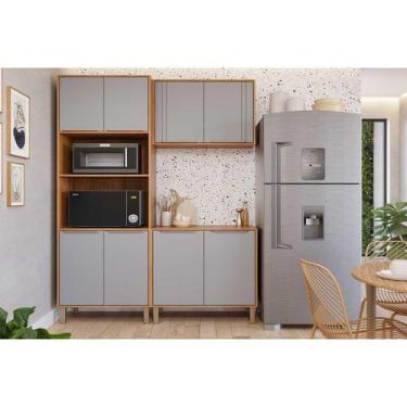 Imagem de Kit Modulado MGM 3 Peças Áurea C3P59 Cinamomo/Platina