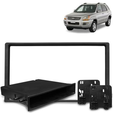 Imagem de Moldura Do Painel 7 Polegadas Sportage 1995 a 2003 Preto