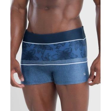Imagem de Sunga Boxer Box Floral Masculina Com Forro Interno-Masculino