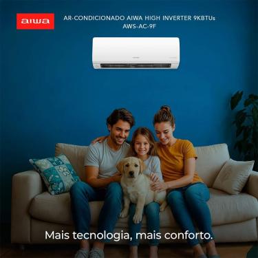 Imagem de Unidade Evaporadora Aiwa 9000 Inverter Interno 220V