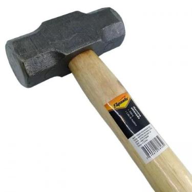 Imagem de Marreta oitavada 2000g cabo madeira marreta 2kg sparta 1090955