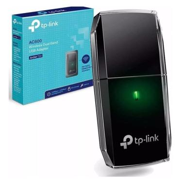 Imagem de Adaptador Usb Dual Band Wireless Tp-Link T2U Ac600 Tp-Link