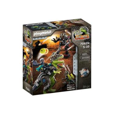 Imagem de Playmobil T-Rex Batalha de Gigantes - Dino Rise - 70624