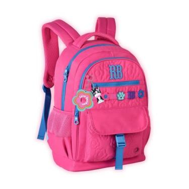 Imagem de Mochila Costas Rebecca Bonbon Escolar Passeio Meninas Rosa