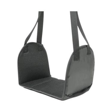 Imagem de Rede De Descanso Ajustável Para Avião Com Almofada Removível De Espuma