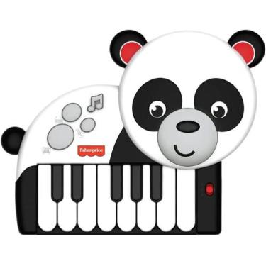Imagem de Brinquedo Teclado Infantil Panda Fisher Price Fun - F0085-8